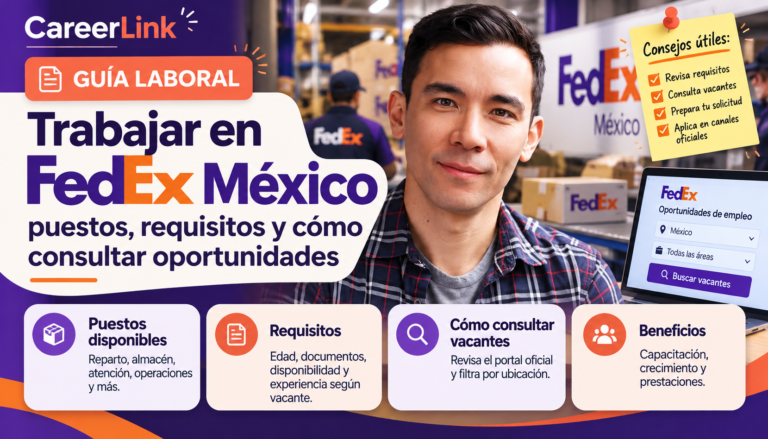 Trabajar en FedEx México en México: puestos, requisitos y cómo consultar oportunidades