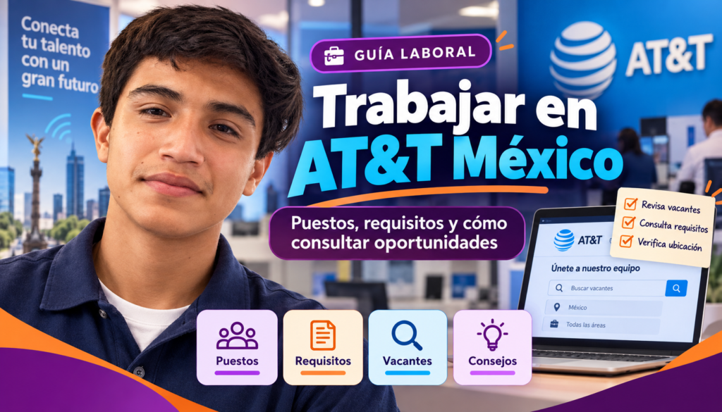 Trabajar en AT&T México en México: puestos, requisitos y cómo consultar oportunidades