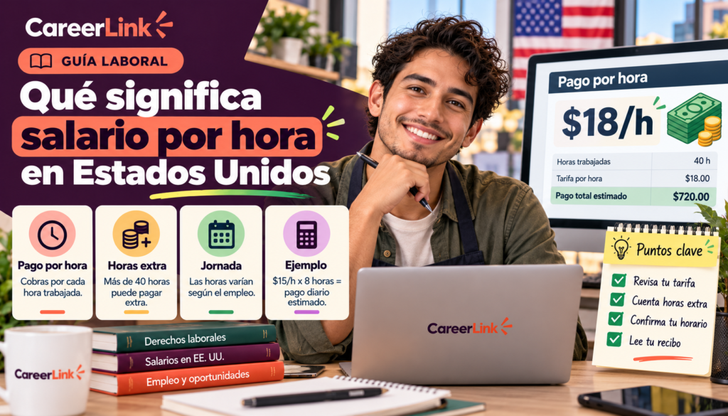 Qué significa salario por hora en Estados Unidos