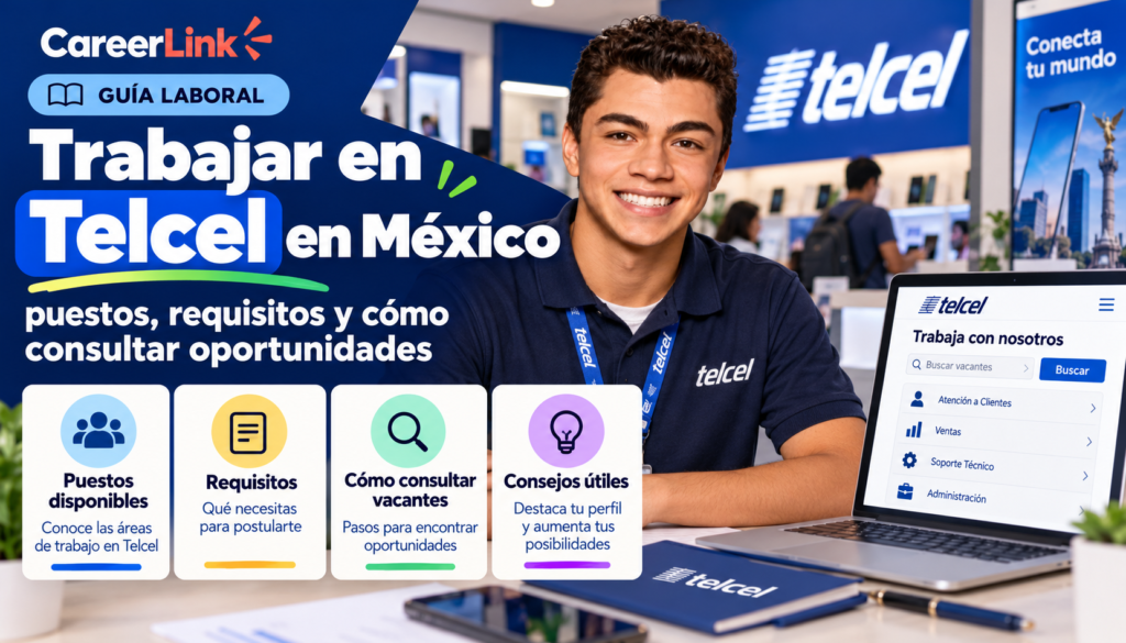 Trabajar en Telcel en México: puestos, requisitos y cómo consultar oportunidades
