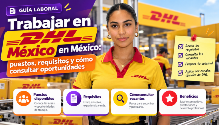 Trabajar en DHL México en México: puestos, requisitos y cómo consultar oportunidades