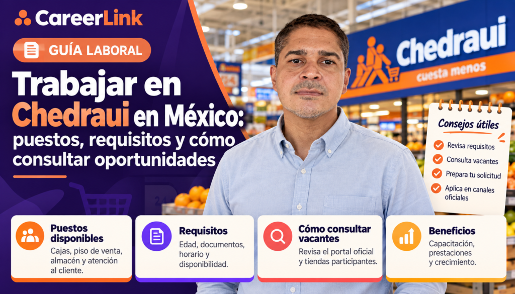 Trabajar en Chedraui en México: puestos, requisitos y cómo consultar oportunidades