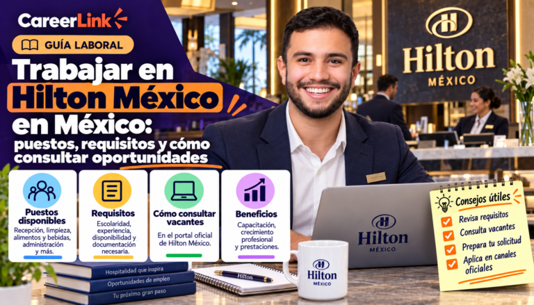 Trabajar en Hilton México en México: puestos, requisitos y cómo consultar oportunidades