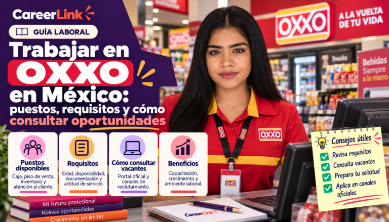 Trabajar en OXXO en México: puestos, requisitos y cómo consultar oportunidades