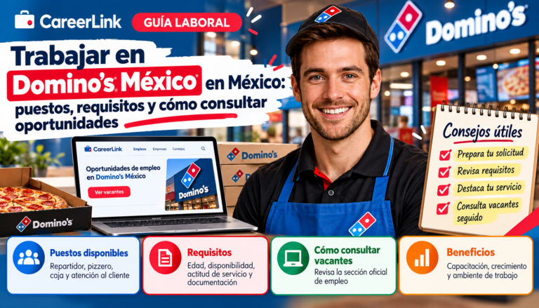Trabajar en Domino’s México en México: puestos, requisitos y cómo consultar oportunidades