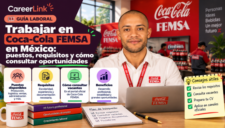 Trabajar en Coca-Cola FEMSA en México: puestos, requisitos y cómo consultar oportunidades